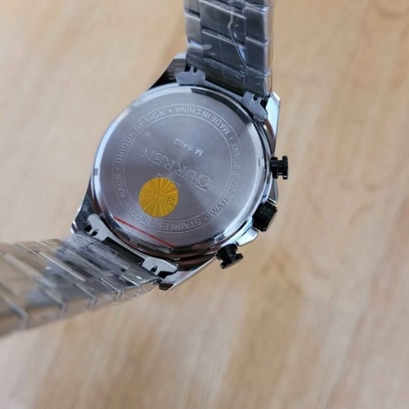 CURREN Stylish Chronograph Stainless Steel Watch for Men - Picture 8 of 10